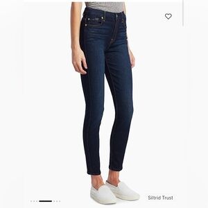7 For All Mankind High Waist Gwenevere Skinny Jeans